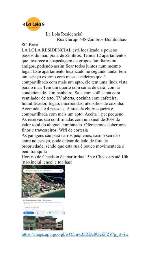 La Lola Residencial Apartment Bombinhas Luaran gambar